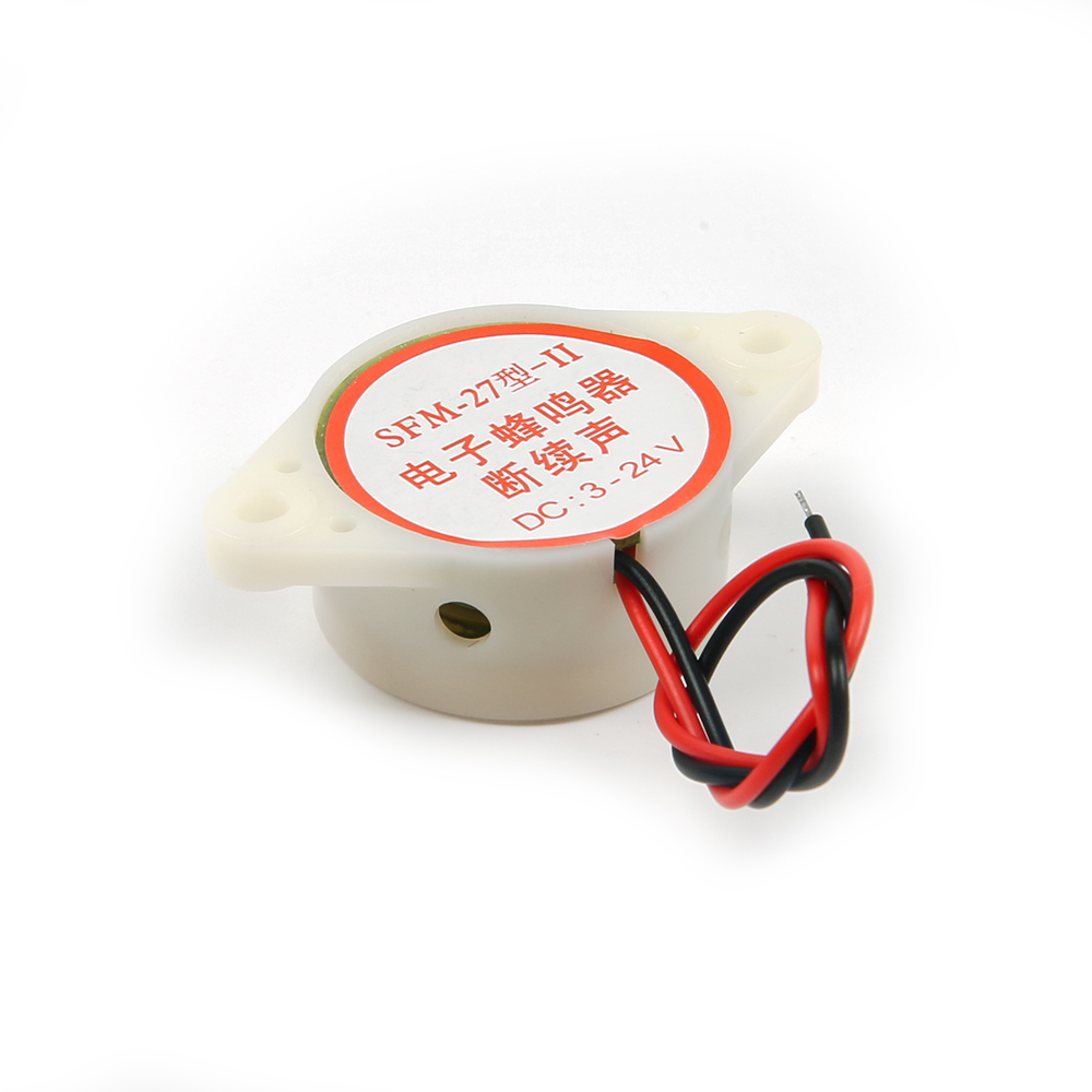 Пьезоизлучатель (зуммер) активный SFM-27 3-24В прерывный